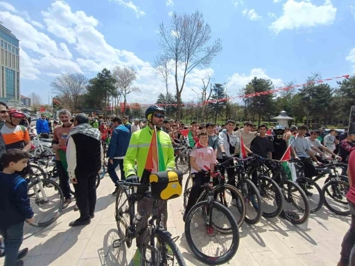 Malatya’da &quot;Gazze için sür ve diren&quot; etkinliği düzenlendi
