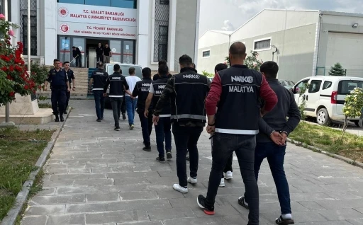 Malatya’da &quot;torbacı&quot; operasyonu: 14 tutuklama

