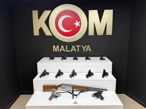 Malatya&rsquo;da ruhsatsız silah operasyonu
