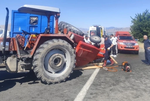 Malatya’da traktör tırla çarpıştı: 1 ölü
