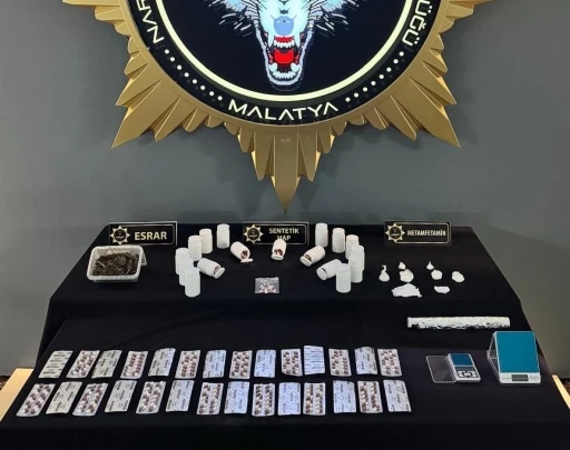 Malatya&rsquo;da uyuşturucu operasyonu: 14 g&ouml;zaltı
