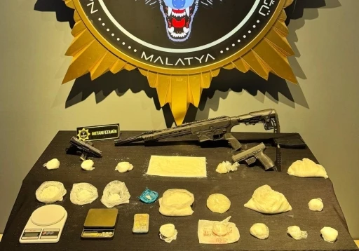Malatya&rsquo;da uyuşturucu operasyonu: 2 g&ouml;zaltı
