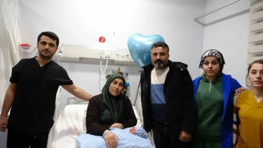 Malatya&rsquo;da yeni yılın ilk bebeği d&uuml;nyaya geldi
