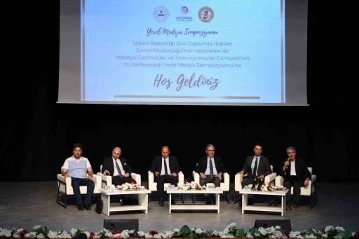 Malatya’da yerel medya sempozyumu düzenlendi
