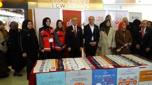 Malatya Park AVM’de kadına yönelik şiddetle mücadele günü etkinliği
