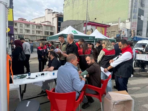 Malazgirt ruhu için 1071 ünite kan bağışına yoğun ilgi
