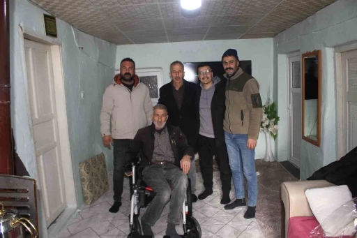 Malazgirt&rsquo;te engelli bireylerin y&uuml;reğini ısıtan destek
