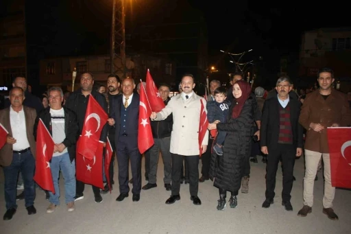 Malazgirt’te fener alayı yürüyüşü yapıldı