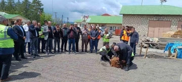 Malazgirt’te konaklama ve dinlenme tesisinin temeli törenle atıldı
