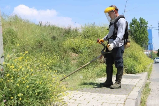 Maltepe&rsquo;de &ccedil;evre d&uuml;zenleme &ccedil;alışmaları s&uuml;r&uuml;yor
