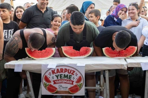 Manavgat Belenobası Karpuz Şenliği&rsquo;nde bereket ve coşku bir araya geldi
