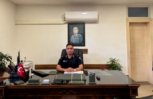 Manavgat Merkez Jandarma Karakol Komutanı Çetin göreve başladı
