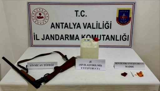Manavgat&rsquo;ta uyuşturucu operasyonunda 2 ş&uuml;pheliye adli işlem
