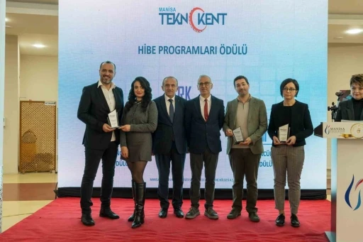 Manisa CB&Uuml; TEKNOKENT&rsquo;e destek sağlayan firmalara &ouml;d&uuml;l
