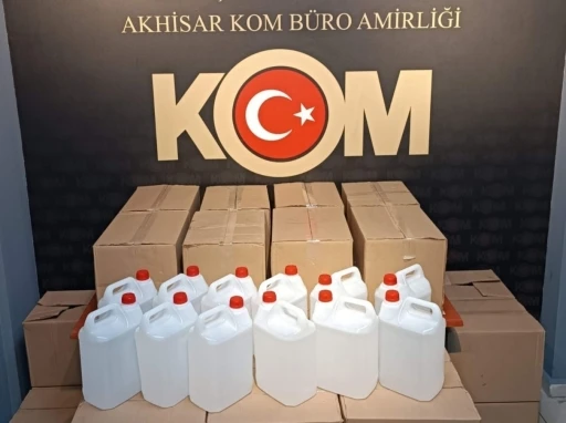 Manisa’da ekim ayında binlerce kaçak ürün ele geçirildi
