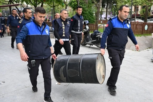 Manisa&rsquo;da kaldırım işgallerine sıkı denetim
