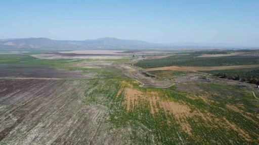 Manisa&rsquo;da kuruyan Marmara G&ouml;l&uuml; yeniden canlanıyor
