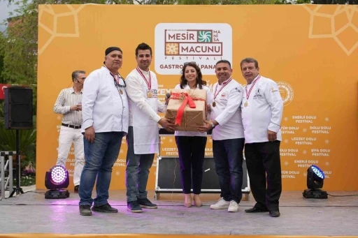 Manisa’da Mesir Macunlu yemekler yarıştı
