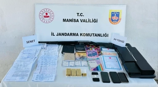 Manisa’da &quot;örgütlü tefecilik&quot; operasyonu: 1 tutuklama
