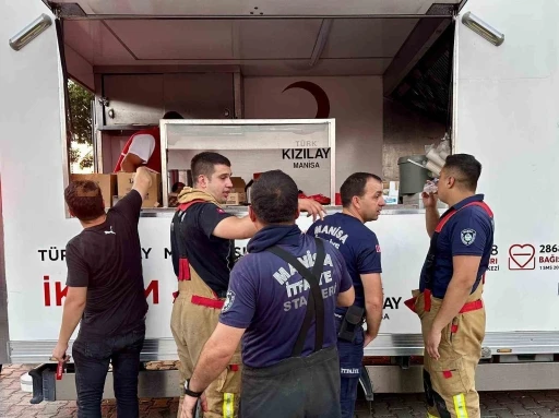 Manisa Türk Kızılay’dan orman yangınına destek
