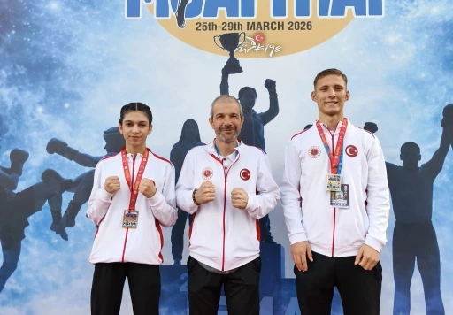 Manisalı Muaythai sporcularından Avrupa Kupası&rsquo;nda b&uuml;y&uuml;k başarı
