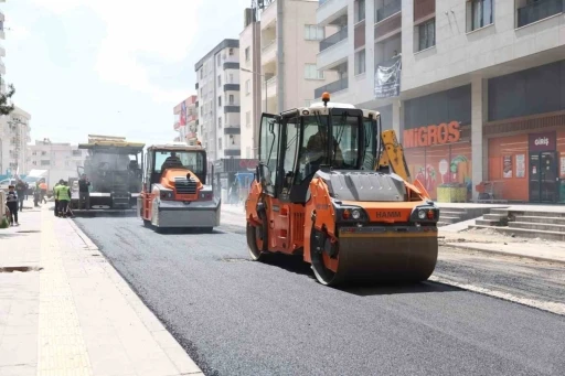Mardin B&uuml;y&uuml;kşehir Belediyesi, asfalt ve yol yenileme seferberliği başlattı
