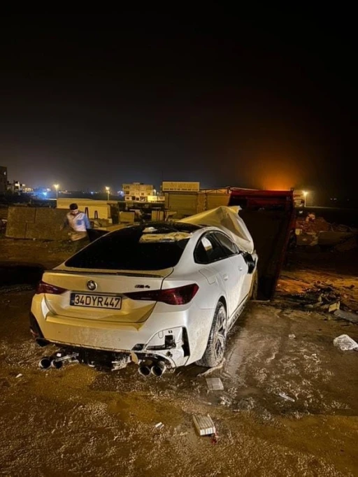 Mardin’de devrilen otomobildeki 1 kişi öldü, 3 kişi yaralandı
