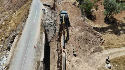 Mardin’de Koyunlu ana isale hattında ilk su verildi
