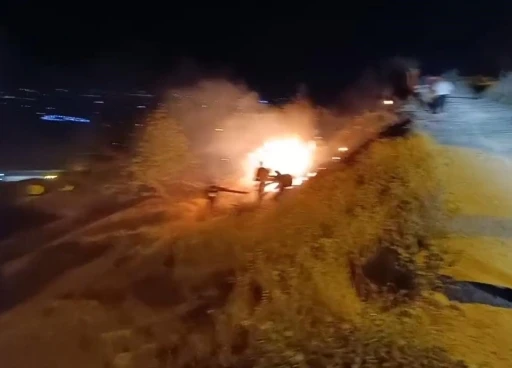 Mardin’de örtü yangını söndürüldü
