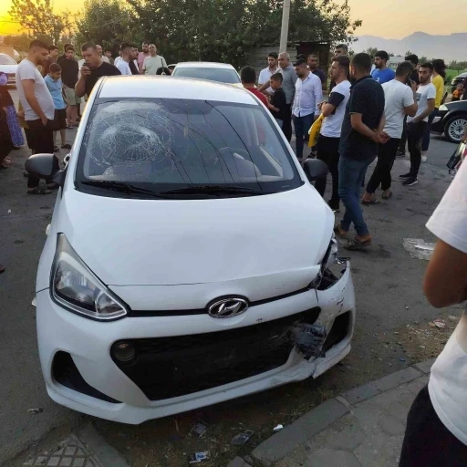 Mardin’de otomobiller çarpıştı: 1 yaralı
