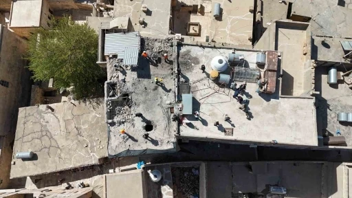 Mardin’de tarihi silüeti bozan yapılar yıkılıyor
