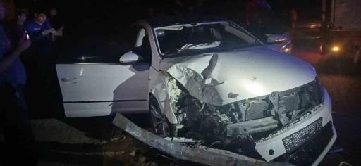 Mardin’de trafik kazası: 1 yaralı
