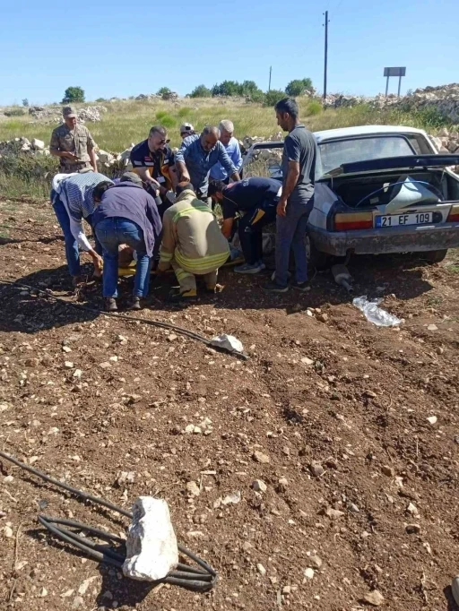 Mardin’de trafik kazası: 2 yaralı
