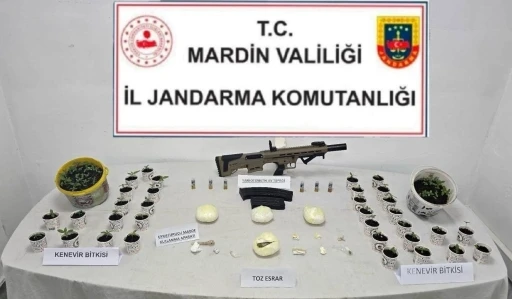 Mardin’de uyuşturucu operasyonunda 3 tutuklama
