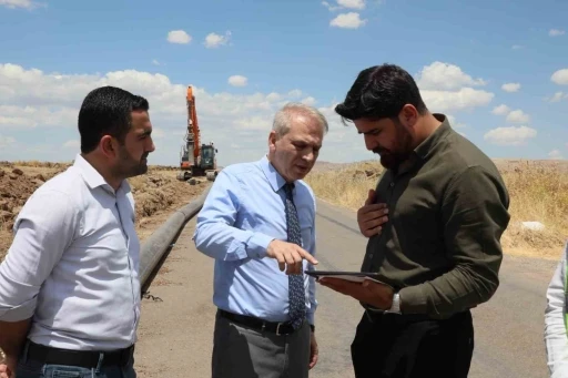 Mardin&rsquo;in en b&uuml;y&uuml;k grup i&ccedil;me suyu hattında yenileme &ccedil;alışmaları s&uuml;r&uuml;yor
