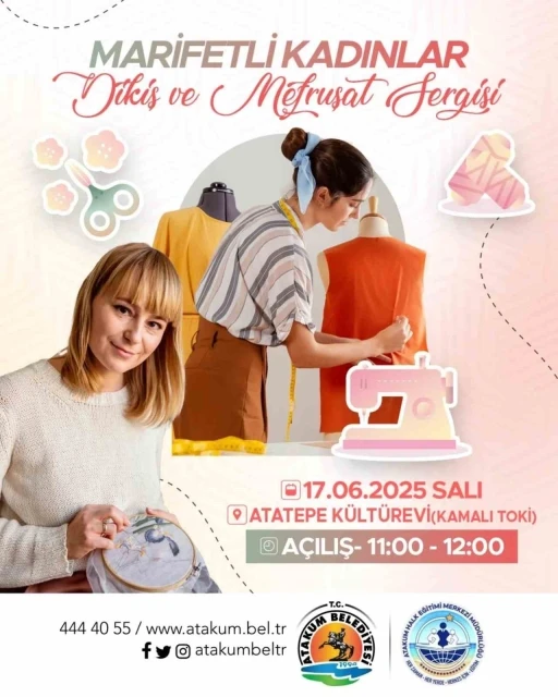 Marifetli kadınlar, Atakum’da buluşuyor
