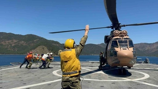 Marmaris a&ccedil;ıklarında nefes kesen tatbikat: 22 &uuml;lkeden katılım
