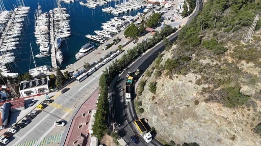 Marmaris Adak&ouml;y yolu yeniledi
