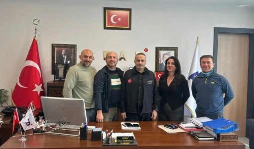 Marmaris AFAD g&ouml;n&uuml;ll&uuml;lerinden il m&uuml;d&uuml;r&uuml; Cindioğlu&rsquo;na ziyaret 