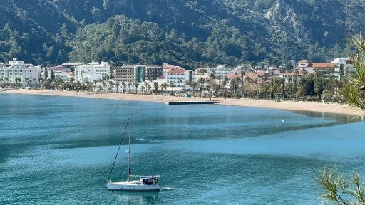 Marmaris baharda bir başka g&uuml;zel