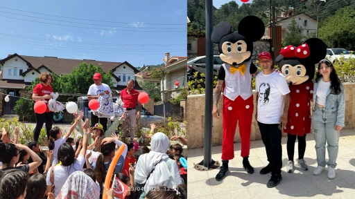 Marmaris Camiavlu'da 23 Nisan Şenliği