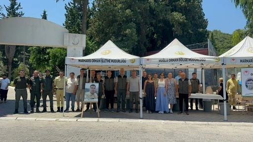 Marmaris'in Orman Şehitleri dualarla anıldı