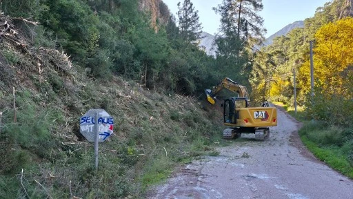 Marmaris Orman işletme ekiplerinin yangın önleme çalışmaları hız kesmiyor