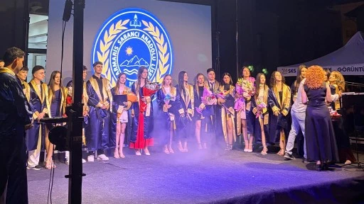 Marmaris Sabancı Anadolu Lisesi&rsquo;nde 53. Mezuniyet coşkusu