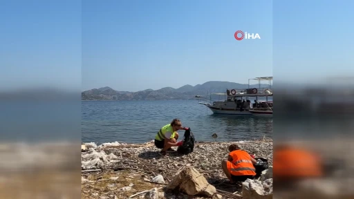 Marmaris Sahillerinde Korkutan Kirlilik