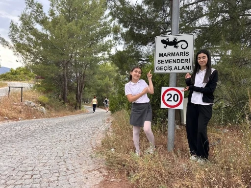 Marmaris Semenderine, &ouml;ğrencilerden yakın koruma
