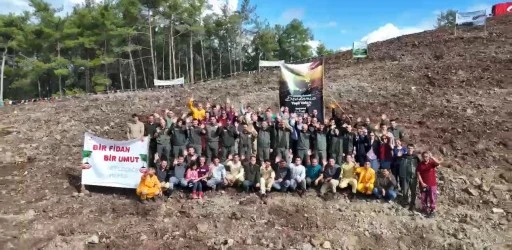 Marmaris’te 3 Bin Fidan Toprakla Buluştu