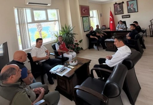 Marmaris'te Asayiş ve Orman Yangınları Toplantısı