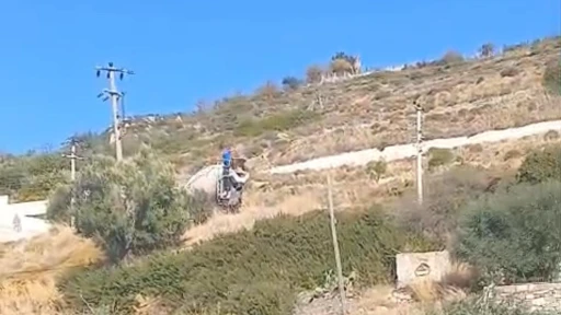 Marmaris’te beton araçları tehlike saçıyor