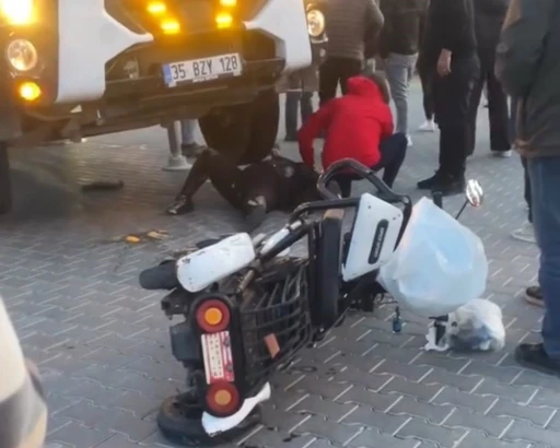 Marmaris’te elektrikli bisiklet kazası